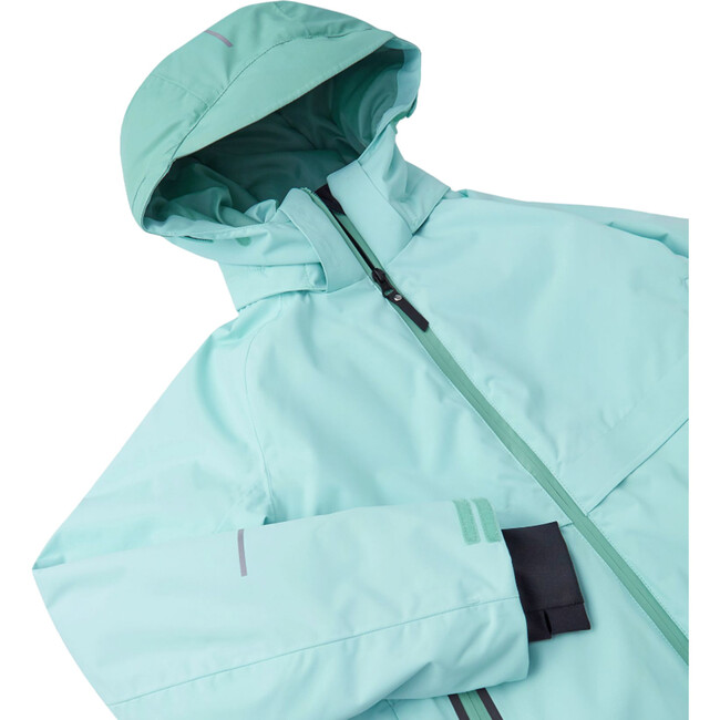 Posio Reimatec Winter Jacket With Detachable Hood, Light Turquoise - Jackets - 4