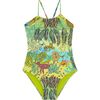 Gazette Jungle Rousseau One-Piece Swimsuit, Ginger - One Pieces - 1 - thumbnail