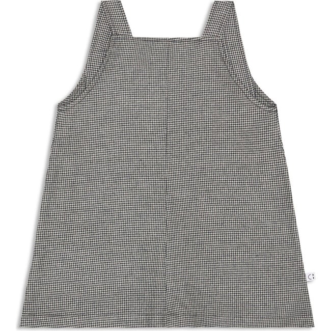 The Daphne Sleeveless Dress, Grey Houndstooth - Dresses - 2