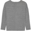 The Long Sleeve Cardigan, Heather Grey - Cardigans - 2