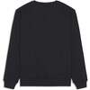 The Jackie Embroidered Logo Full Sleeve Sweatshirt, Black - Sweatshirts - 2