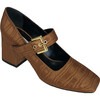 Women's High Closed Square Toe Mary Janes, Harvest - Mary Janes - 1 - thumbnail