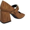 Women's High Closed Square Toe Mary Janes, Harvest - Mary Janes - 3