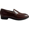 Women's Orczy Loafer With Slotted Saddle, Chestnut - Loafers - 3