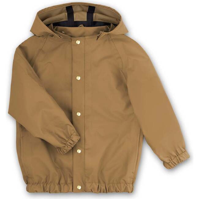 Aviator With Detachable Hood And Elasticated Cuffs, Dune - Jackets - 1