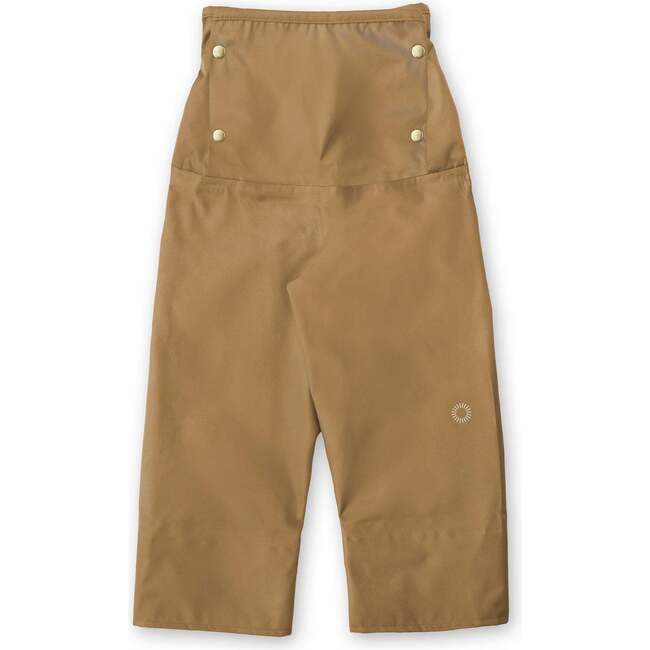 Sailor Pants With Stovepipe Legs And Brass Snap, Dune - Pants - 1