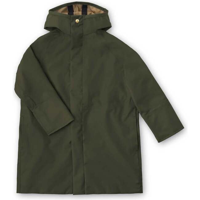 The Mac With Brass Zipper And Deep Side Pockets, Pine - Jackets - 1
