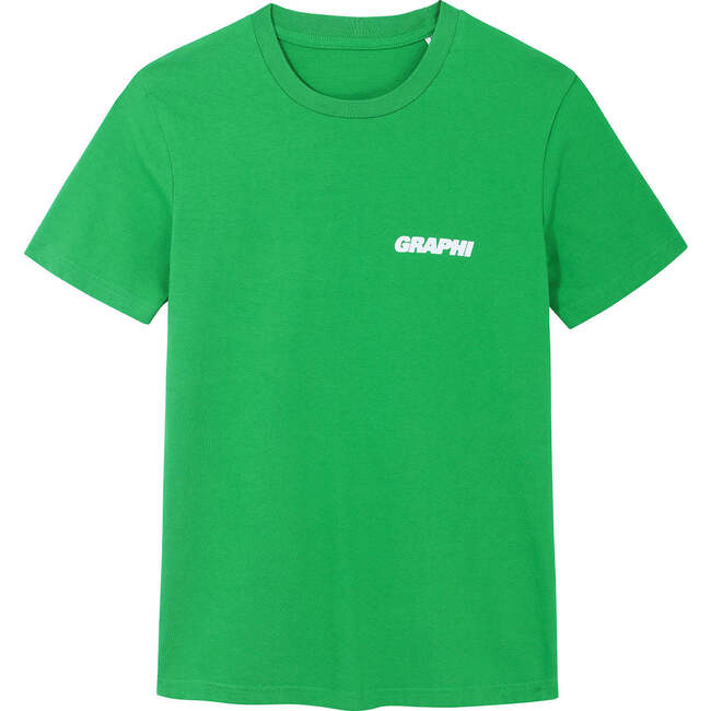 Buddy Dreams Not Screens Graphic Print Tee, Emerald Green - T-Shirts - 1