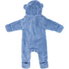 Snowdrift One-Piece Bunting With Animal Ears Hood, Fog - Snowsuits - 2