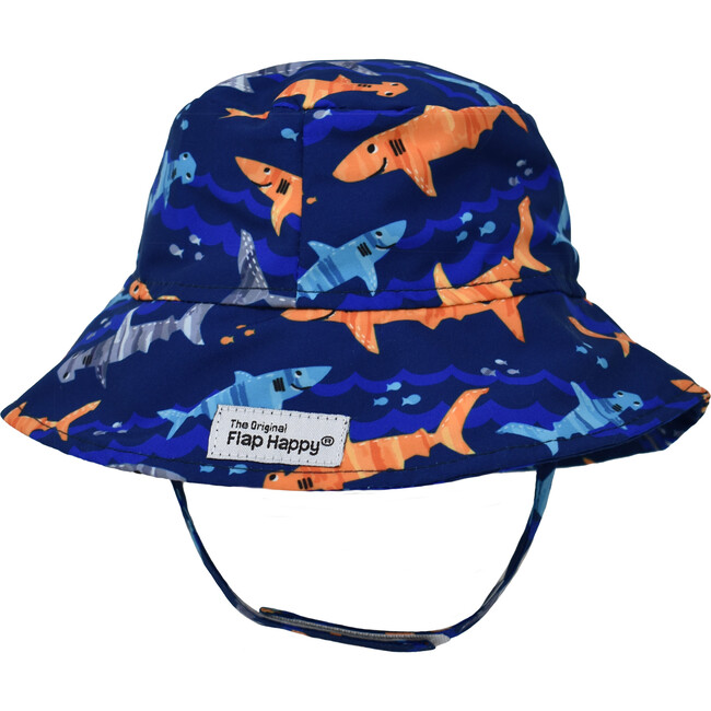 UPF 50+ Bucket Hat, Artsy Sharks