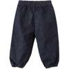Organic Denim Trousers, Blue - Pants - 1 - thumbnail