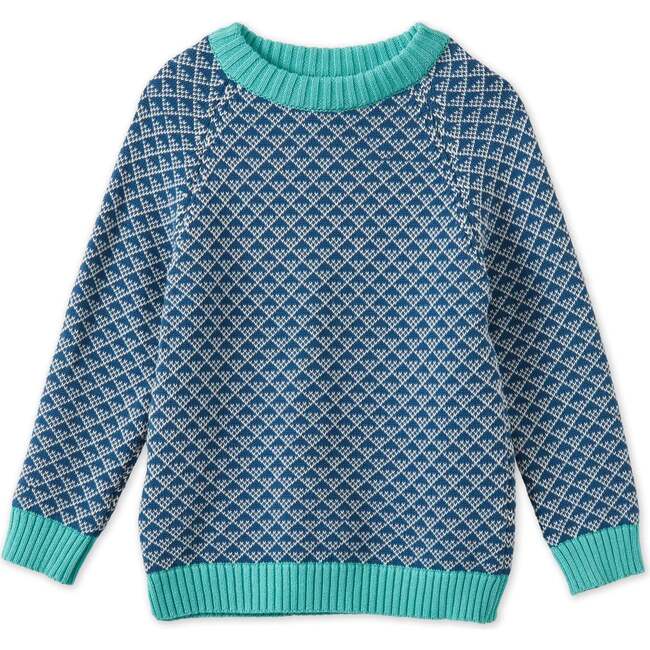 Organic Cotton Nordic Knit Pullover, Nordic Pattern