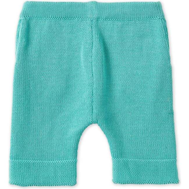 Organic Cotton Nordic Knit Shorts, Copper Green - Shorts - 2