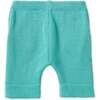 Organic Cotton Nordic Knit Shorts, Copper Green - Shorts - 2