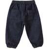 Organic Denim Trousers, Blue - Pants - 2