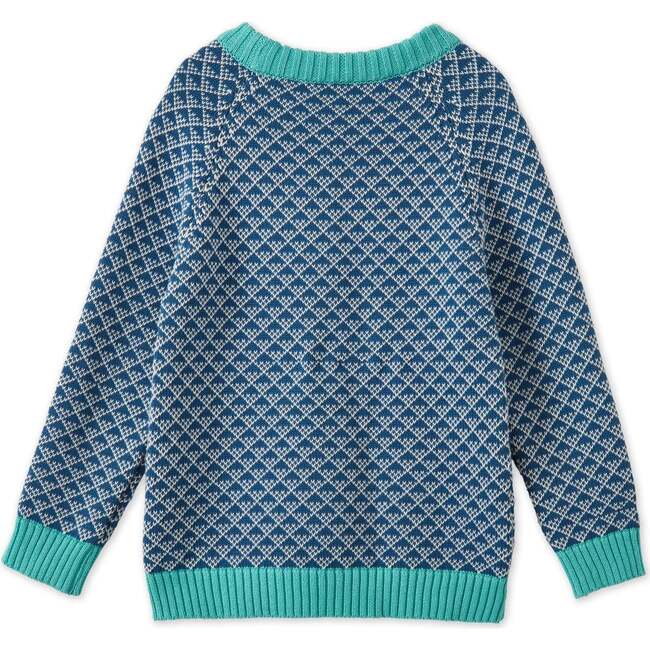 Organic Cotton Nordic Knit Pullover, Nordic Pattern - Sweaters - 3