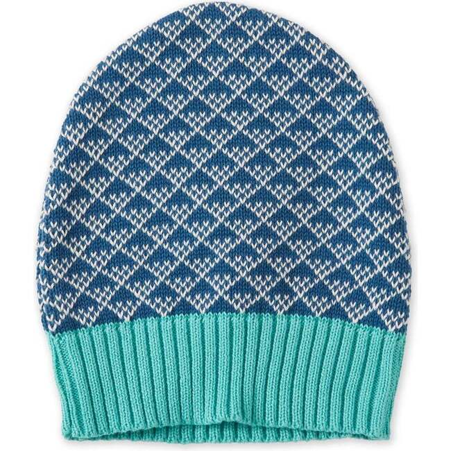 Organic Cotton Nordic Knit Hat, Nordic Pattern - Hats - 1