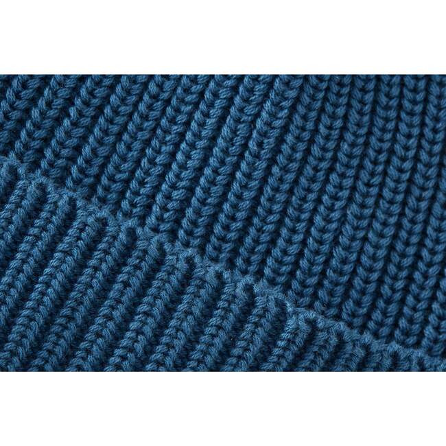 Organic Cotton Nordic Knit Hat, Fjord Blue - Hats - 2