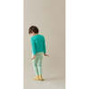 Round Neck Rib Cardigan, Mint - Cardigans - 4