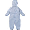 Snowsuit With Detachable Hood, Blue - Snowsuits - 5