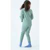 Waffle Long Sleeve 2-Piece Sets, Sage - Mixed Apparel Set - 3
