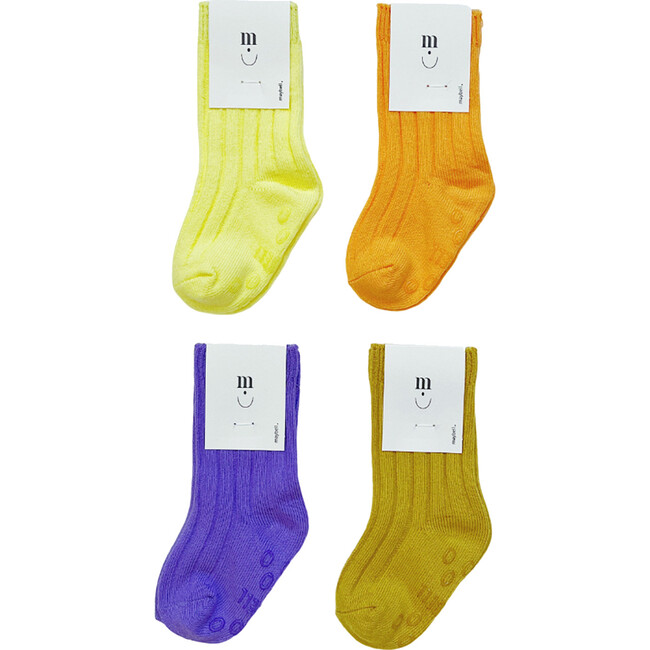 Crew Socks Set, Maybell Color (Pack of 4)