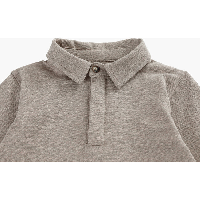 Bartus Blouse, Warm Melange - Blouses - 4
