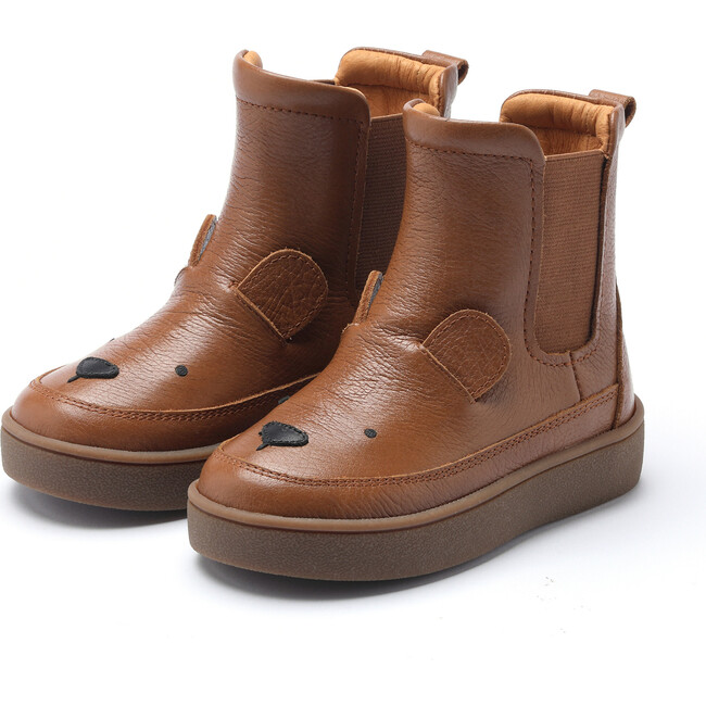 Thuru Classic Bear Leather Boots, Cognac