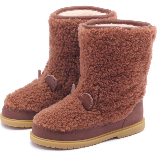 Irfi Lining & Bear Boots, Brown - Boots - 1