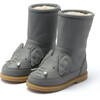 Wadudu Special Lining & Elephant Leather Boots, Mist - Boots - 1 - thumbnail