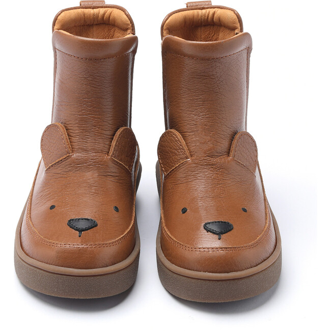 Thuru Classic Bear Leather Boots, Cognac - Boots - 3