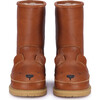 Wadudu Classic Lining & Bear Leather Boots, Cognac - Boots - 3