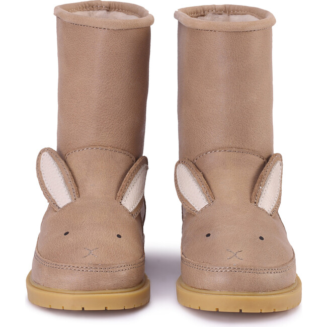 Wadudu Classic Lining & Bunny Leather Boots, Taupe - Boots - 3
