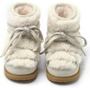 Inuka Lining & Wool Boots, Off White - Boots - 3