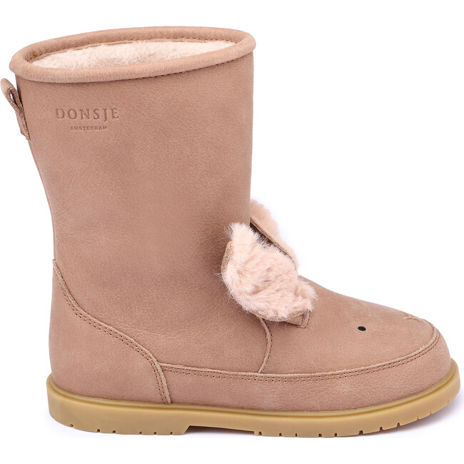 Wadudu Exclusive Lining & Winter Bunny Leather Boots, Hazelnut - Boots - 4
