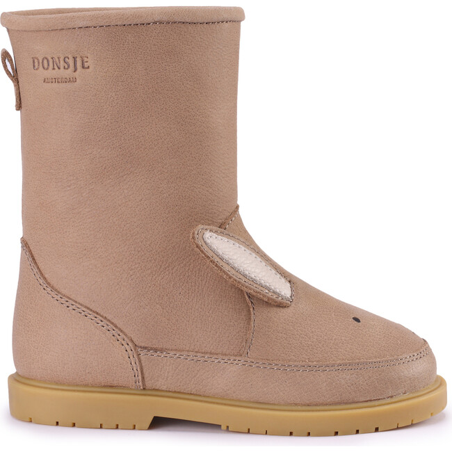 Wadudu Classic Lining & Bunny Leather Boots, Taupe - Boots - 4
