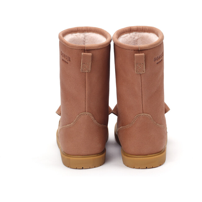 Wadudu Classic Lining & Dog Leather Boots, Hazelnut - Boots - 5