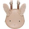 Kapi Exclusive Winter Bunny Leather Backpack, Light Rust - Backpacks - 1 - thumbnail