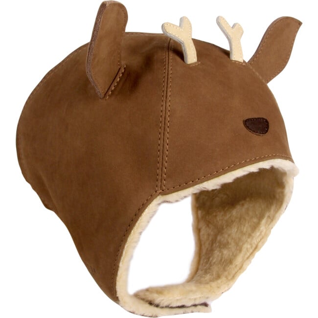 Kapi Special Stag Hazelnut Nubuck Hat, Brown - Hats - 3