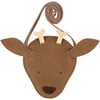 Britta Special Stag Nubuck Purse, Hazelnut - Bags - 1 - thumbnail