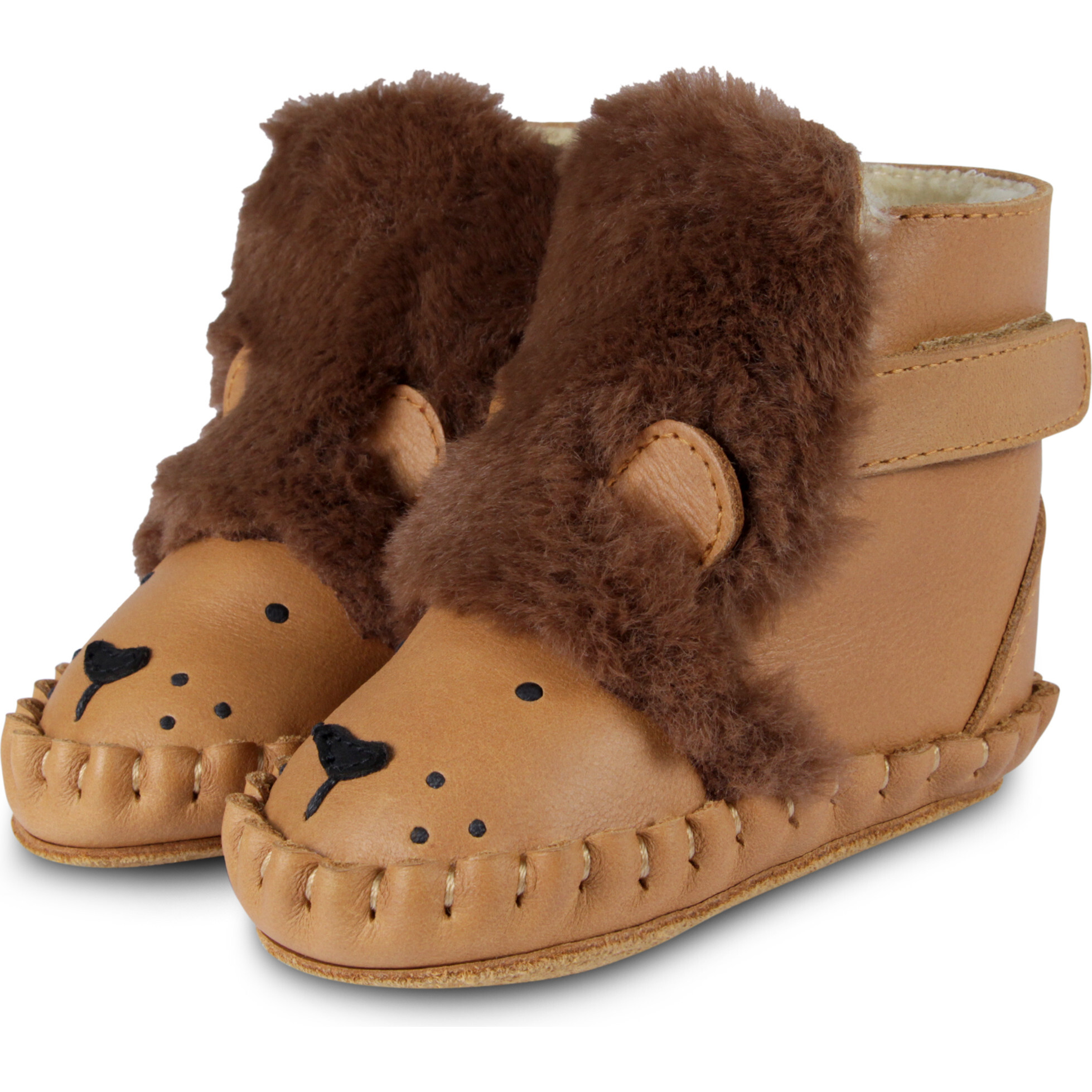Kapi Exclusive Lining & Leo Classic Leather Boots, Camel - Boots - 1