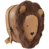 Kapi Exclusive Leo Classic Leather Backpack, Camel - Backpacks - 3