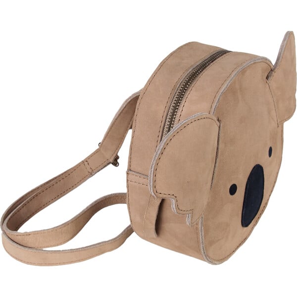 Kapi Classic Koala Nubuck Backpack, Truffle - Donsje