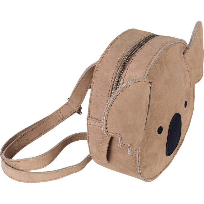 Kapi Classic Koala Nubuck Backpack, Truffle - Backpacks - 3