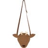 Britta Special Stag Nubuck Purse, Hazelnut - Bags - 3