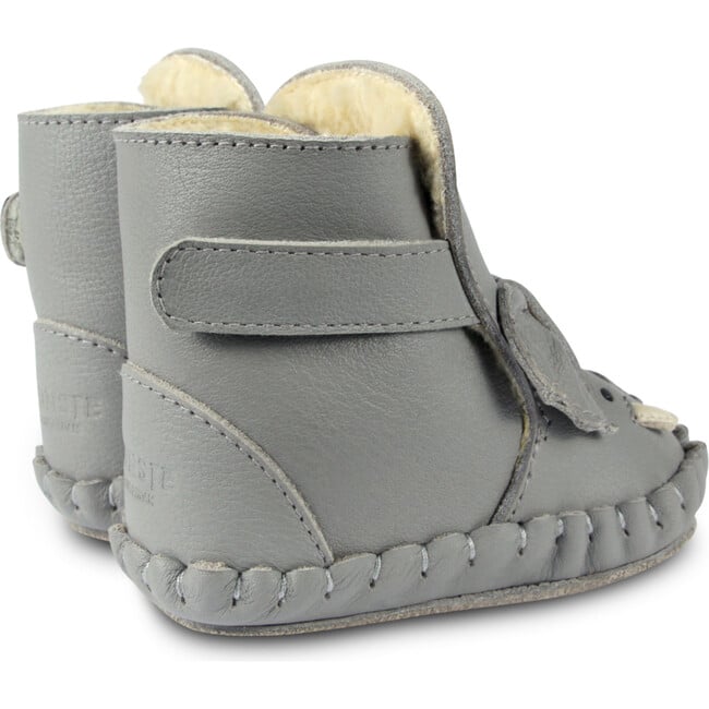 Kapi Special Lining & Elephant Leather Boots, Grey - Boots - 4