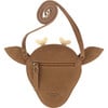 Britta Special Stag Nubuck Purse, Hazelnut - Bags - 4