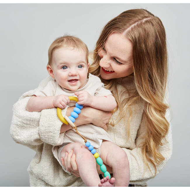 Pacific Arch Ring Teether + Clip Set - Teethers - 3