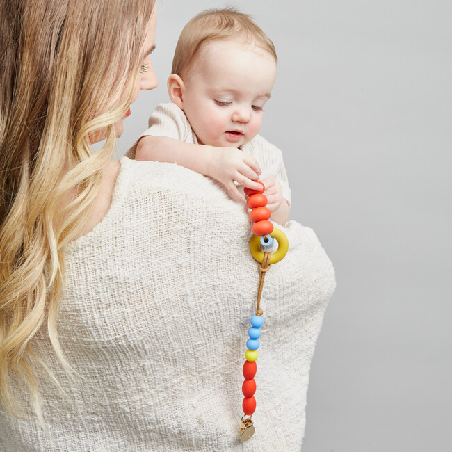 Primary Arch Ring Teether + Clip Set - Teethers - 3
