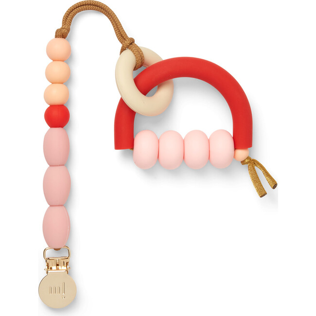 Rose Arch Ring Teether + Clip Set